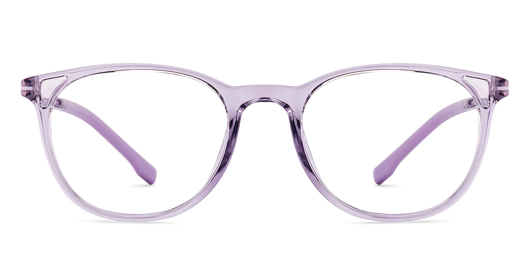 Purple Round Full Rim Kids Eyeglasses by Hooper-219807