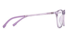 Load image into Gallery viewer, Purple Round Full Rim Kids Eyeglasses by Hooper-219807