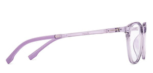 Purple Round Full Rim Kids Eyeglasses by Hooper-219807