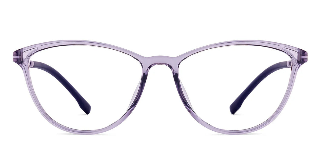 Purple Cat Eye Full Rim Kids Eyeglasses by Hooper-219814