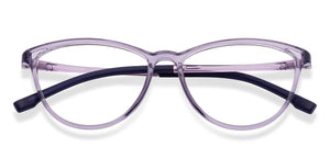 Purple Cat Eye Full Rim Kids Eyeglasses by Hooper-219814