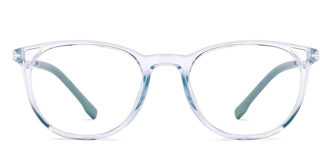 Blue Round Full Rim Kids Eyeglasses by Hooper-219808