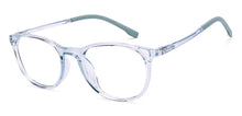 Load image into Gallery viewer, Blue Round Full Rim Kids Eyeglasses by Hooper-219808