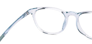 Blue Round Full Rim Kids Eyeglasses by Hooper-219808