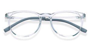 Blue Round Full Rim Kids Eyeglasses by Hooper-219808