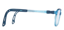 Load image into Gallery viewer, Transparent Blue Round Full Rim Kids Eyeglasses by Hooper-220064