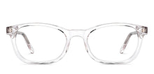 Load image into Gallery viewer, Transparent Rectangle Full Rim Kids Eyeglasses by Hooper-208882