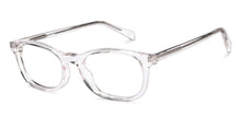 Load image into Gallery viewer, Transparent Rectangle Full Rim Kids Eyeglasses by Hooper-208882