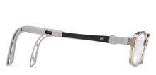 Load image into Gallery viewer, Transparent Grey Rectangle Full Rim Kids Eyeglasses by Hooper-220043