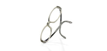 Load image into Gallery viewer, Transparent Grey Rectangle Full Rim Kids Eyeglasses by Hooper-220044