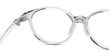 Load image into Gallery viewer, Transparent Grey Round Full Rim Kids Eyeglasses by Hooper-220071