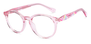 Pink Round Full Rim Women Eyeglasses by Hooper-225283