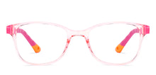Load image into Gallery viewer, Transparent Square Full Rim Kids Eyeglasses by Hooper-223151