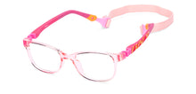 Load image into Gallery viewer, Transparent Square Full Rim Kids Eyeglasses by Hooper-223151