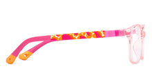 Load image into Gallery viewer, Transparent Square Full Rim Kids Eyeglasses by Hooper-223151