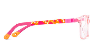 Transparent Square Full Rim Kids Eyeglasses by Hooper-223151