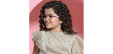 Load image into Gallery viewer, Purple Cat Eye Full Rim Women Eyeglasses by Hooper-225276