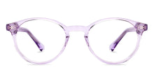 Load image into Gallery viewer, Purple Round Full Rim Women Eyeglasses by Hooper-225280