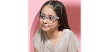 Load image into Gallery viewer, Sky Blue Cat Eye Full Rim Women Eyeglasses by Hooper-225275