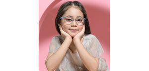 Sky Blue Cat Eye Full Rim Women Eyeglasses by Hooper-225275