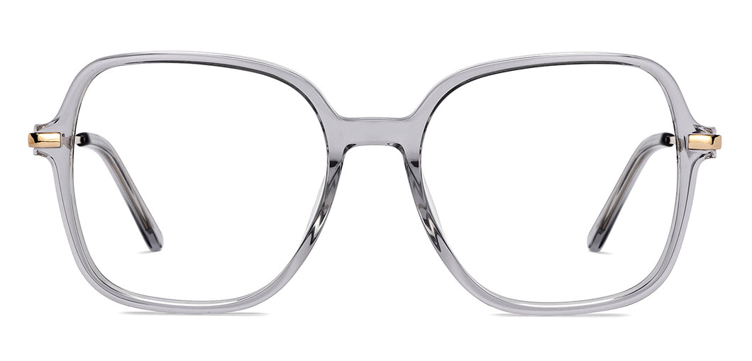 Transparent Square Full Rim Unisex Eyeglasses by Le Petit Lunetier-216912