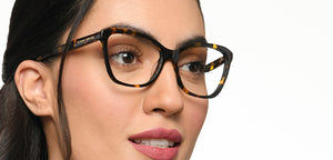 Tortoise Cat Eye Full Rim Women Eyeglasses by Le Petit Lunetier-216938