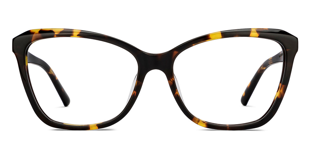 Tortoise Cat Eye Full Rim Women Eyeglasses by Le Petit Lunetier-216938
