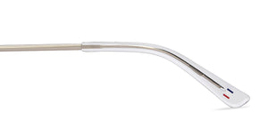 Silver Round Full Rim Unisex Eyeglasses by Le Petit Lunetier-216914