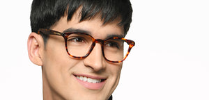 Tortoise Round Full Rim Unisex Eyeglasses by Le Petit Lunetier-216936