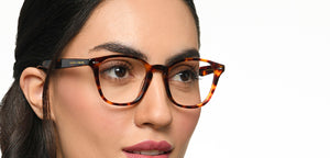 Tortoise Round Full Rim Unisex Eyeglasses by Le Petit Lunetier-216936
