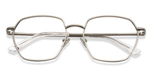 Load image into Gallery viewer, Silver Geometric Full Rim Unisex Eyeglasses by Le Petit Lunetier-216920