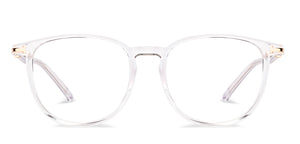 Transparent Round Full Rim Unisex Eyeglasses by Lenskart Air-227621