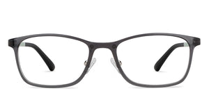 Grey Rectangle Full Rim Unisex Eyeglasses by Lenskart Air Online-204311