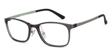Load image into Gallery viewer, Grey Rectangle Full Rim Unisex Eyeglasses by Lenskart Air Online-204311