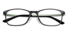 Load image into Gallery viewer, Grey Rectangle Full Rim Unisex Eyeglasses by Lenskart Air Online-204311