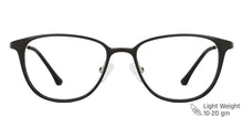Load image into Gallery viewer, Black Square Full Rim Unisex Eyeglasses by Lenskart Air Online-151437