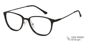 Black Square Full Rim Unisex Eyeglasses by Lenskart Air Online-151437
