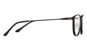 Black Square Full Rim Unisex Eyeglasses by Lenskart Air Online-151437