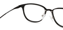 Load image into Gallery viewer, Black Square Full Rim Unisex Eyeglasses by Lenskart Air Online-151437