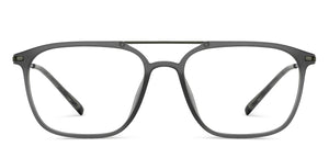 Grey Square Full Rim Unisex Eyeglasses by Lenskart Air-210172