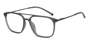 Grey Square Full Rim Unisex Eyeglasses by Lenskart Air-210172
