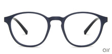 Load image into Gallery viewer, Blue Round Full Rim Unisex Eyeglasses by Lenskart Air Online-139941