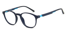 Load image into Gallery viewer, Blue Round Full Rim Unisex Eyeglasses by Lenskart Air Online-139941