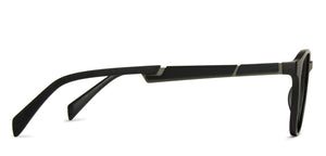 Black Round Full Rim Unisex Eyeglasses by Lenskart Air Online-139982