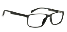 Load image into Gallery viewer, Black Rectangle Full Rim Unisex Eyeglasses by Lenskart Air Online-139995