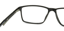 Load image into Gallery viewer, Black Rectangle Full Rim Unisex Eyeglasses by Lenskart Air Online-139995