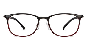 Black Rectangle Full Rim Unisex Eyeglasses by Lenskart Air-204312