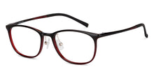 Load image into Gallery viewer, Black Rectangle Full Rim Unisex Eyeglasses by Lenskart Air-204312