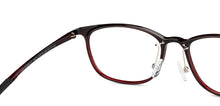 Load image into Gallery viewer, Black Rectangle Full Rim Unisex Eyeglasses by Lenskart Air-204312