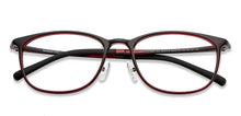 Load image into Gallery viewer, Black Rectangle Full Rim Unisex Eyeglasses by Lenskart Air-204312